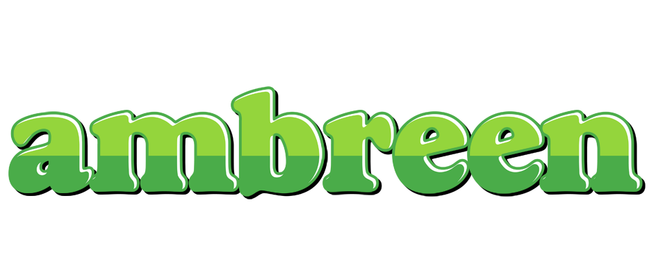 Ambreen apple logo