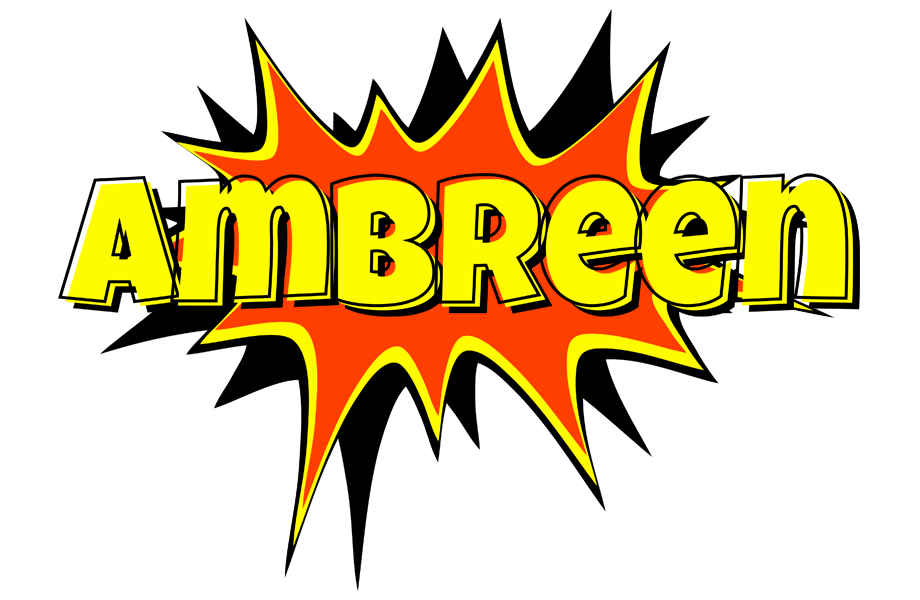 Ambreen bazinga logo