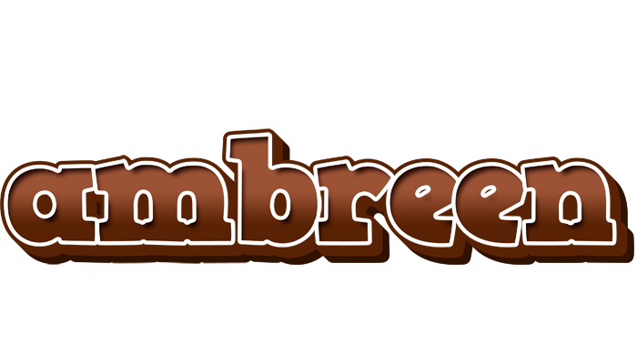 Ambreen brownie logo