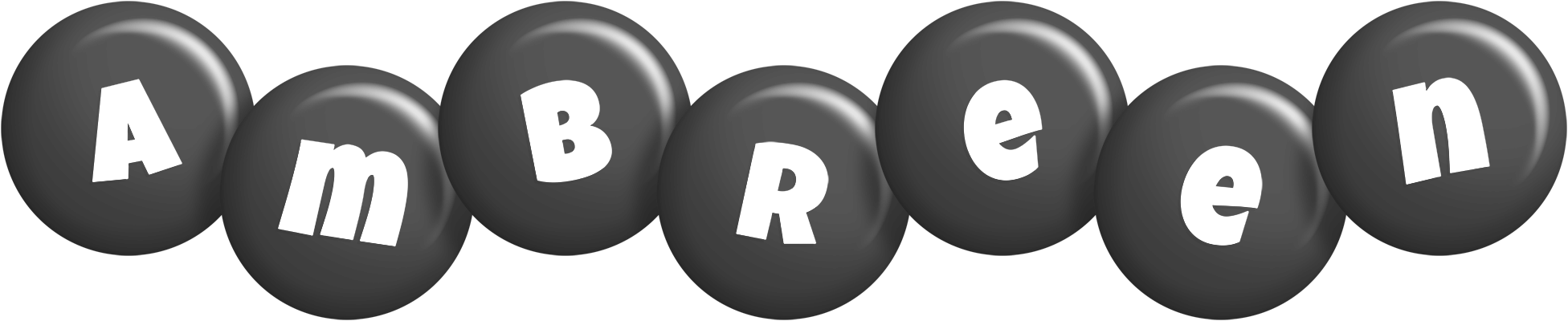 Ambreen candy-black logo