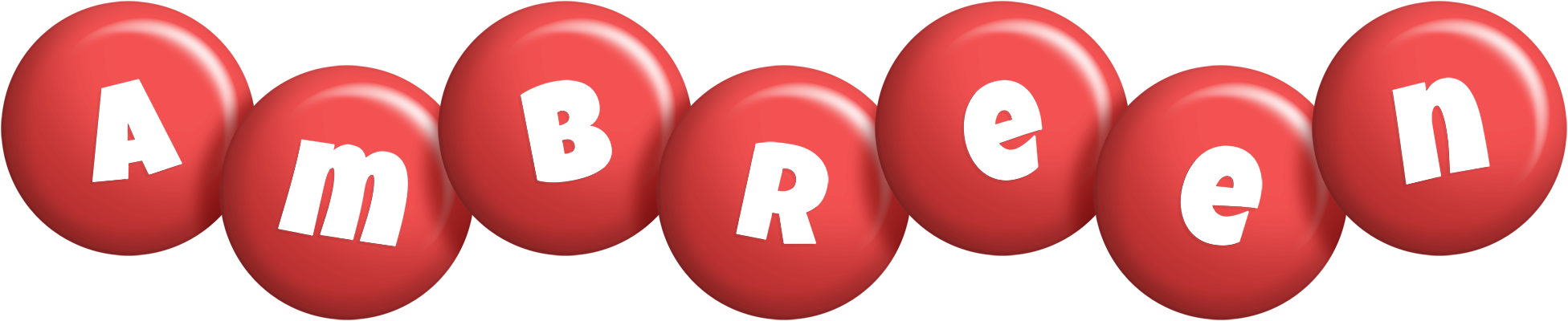 Ambreen candy-red logo