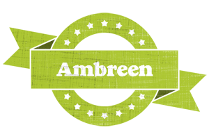 Ambreen change logo