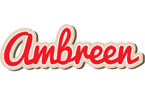 Ambreen chocolate logo