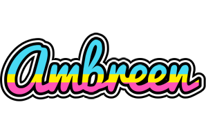 Ambreen circus logo