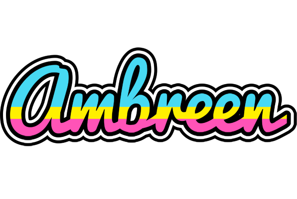 Ambreen circus logo