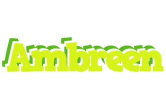 Ambreen citrus logo