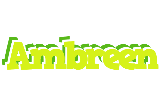 Ambreen citrus logo