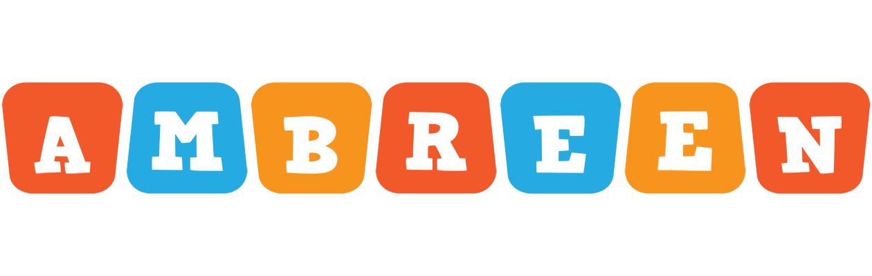 Ambreen comics logo