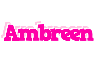 Ambreen dancing logo