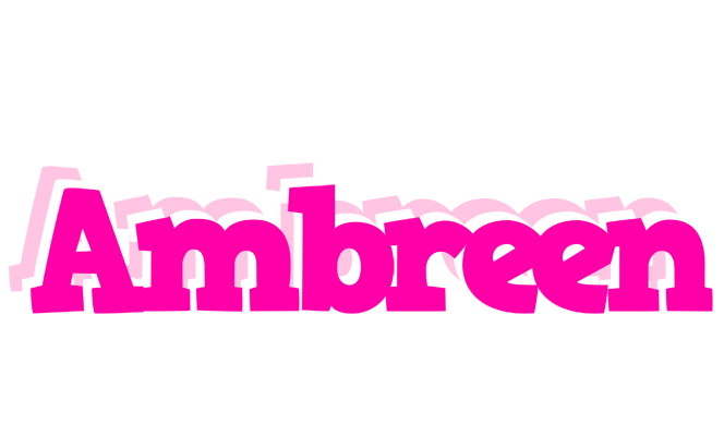 Ambreen dancing logo