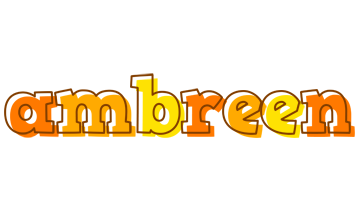 Ambreen desert logo