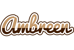 Ambreen exclusive logo