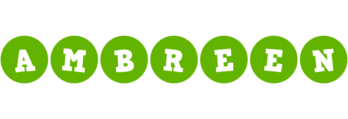 Ambreen games logo
