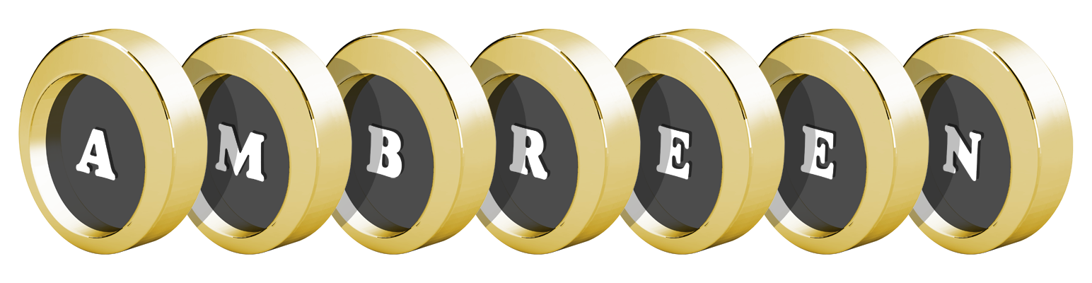 Ambreen gold logo