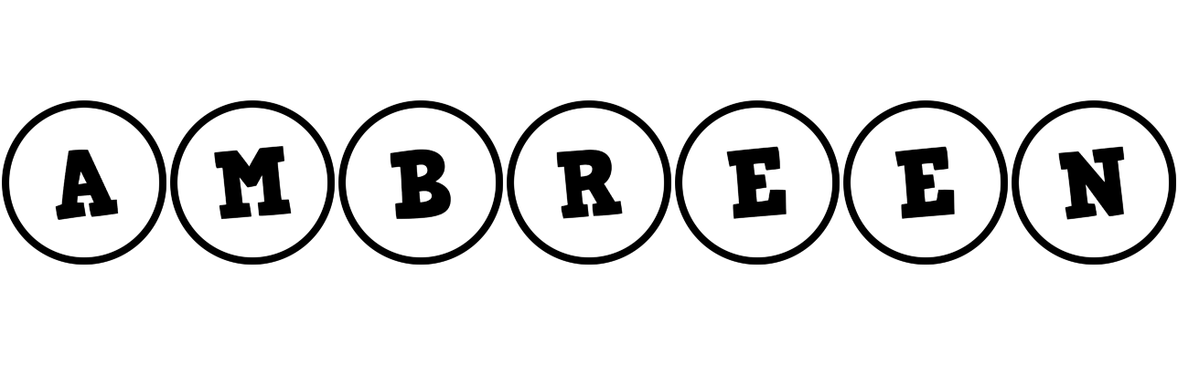 Ambreen handy logo