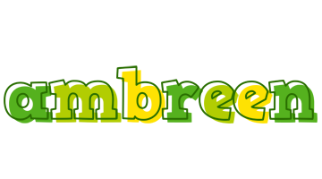 Ambreen juice logo