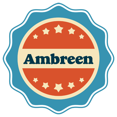 Ambreen labels logo