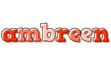 Ambreen paint logo