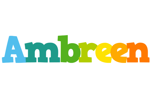 Ambreen rainbows logo