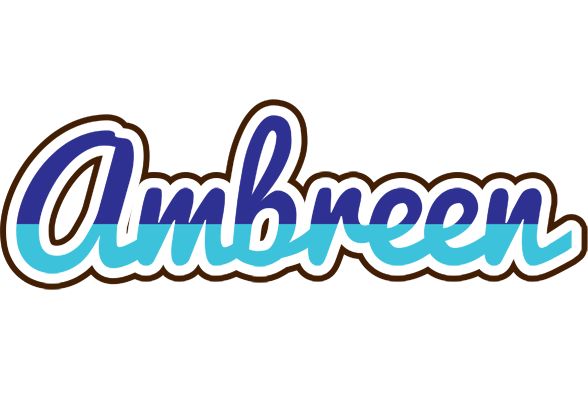 Ambreen raining logo