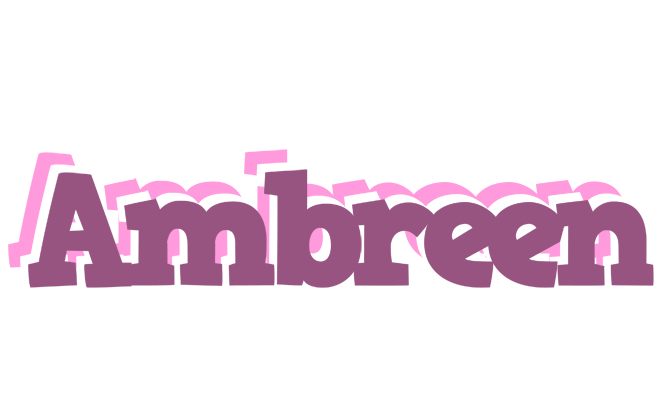 Ambreen relaxing logo