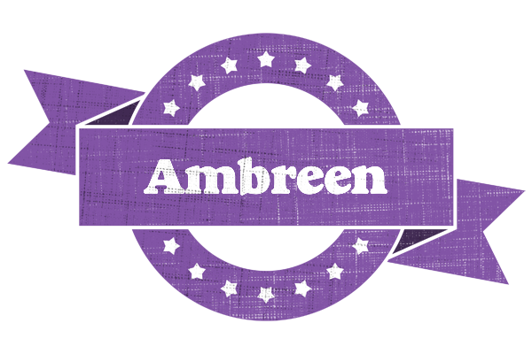 Ambreen royal logo