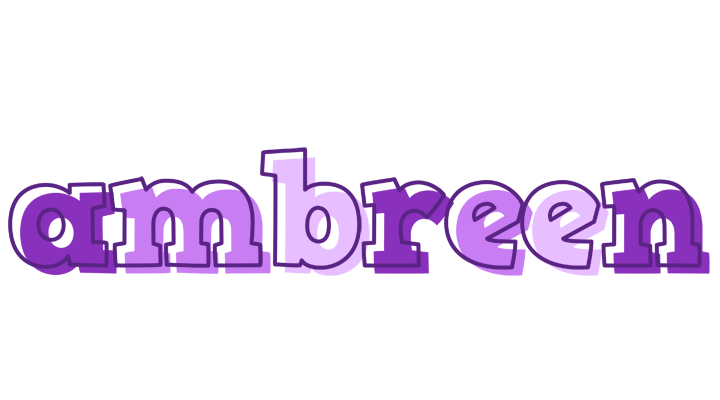 Ambreen sensual logo