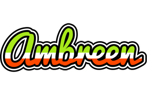 Ambreen superfun logo