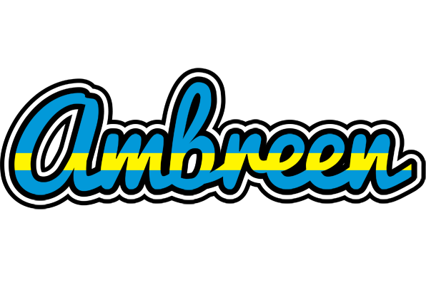 Ambreen sweden logo