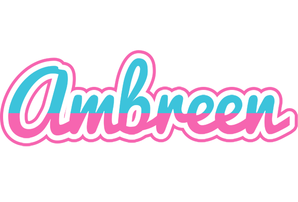 Ambreen woman logo