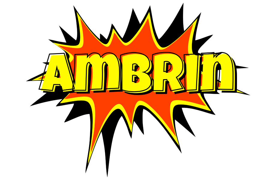 Ambrin bazinga logo