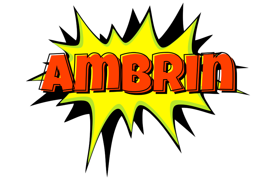 Ambrin bigfoot logo