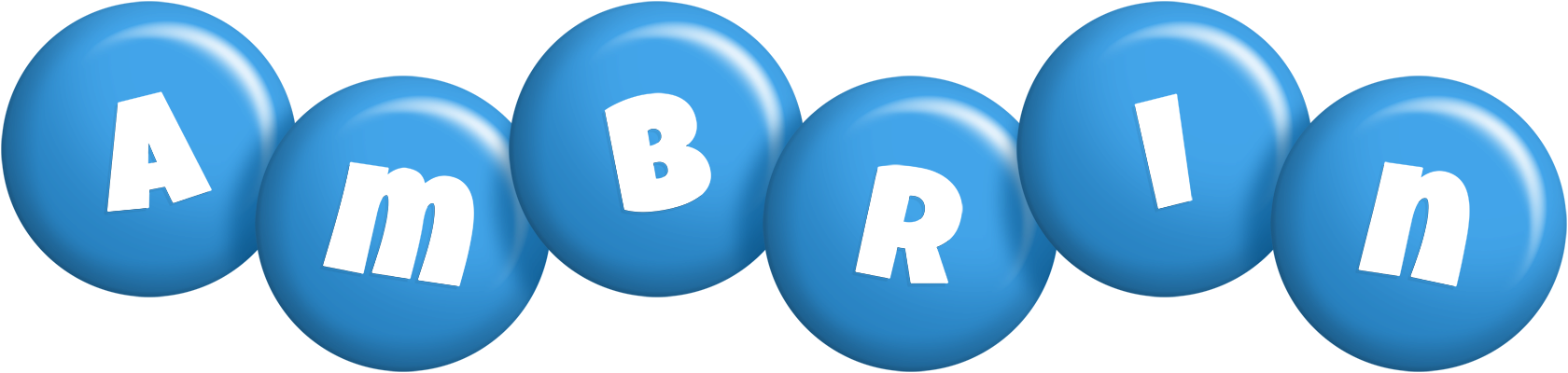 Ambrin candy-blue logo