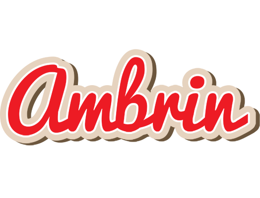 Ambrin chocolate logo