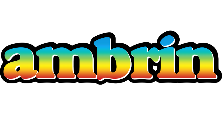 Ambrin color logo