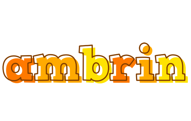 Ambrin desert logo