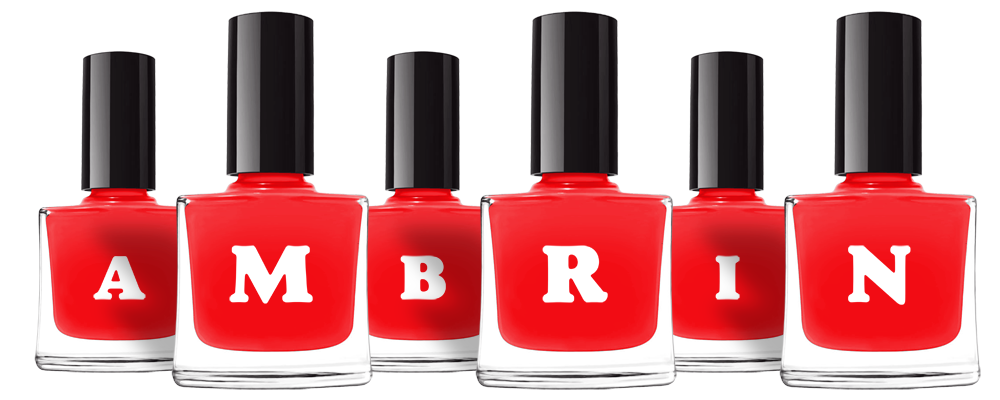 Ambrin fashion logo