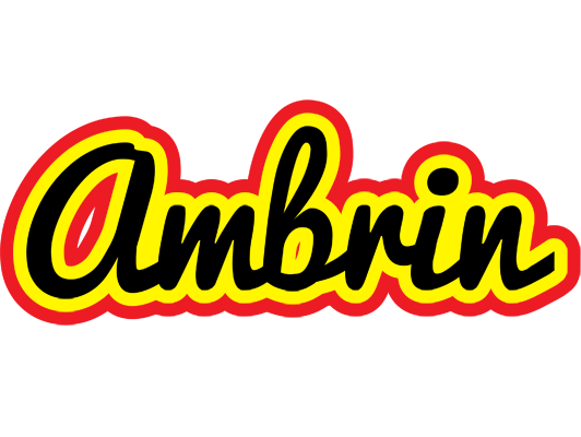 Ambrin flaming logo