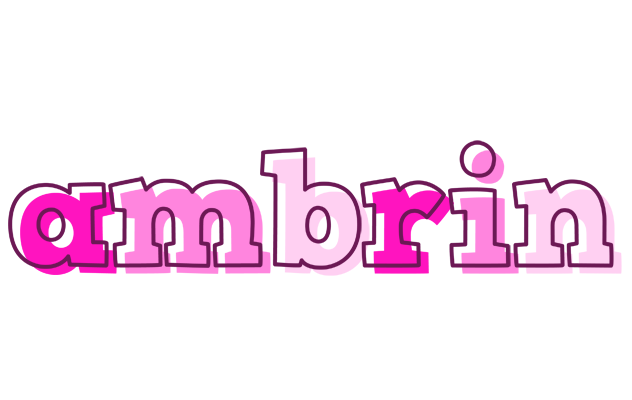Ambrin hello logo
