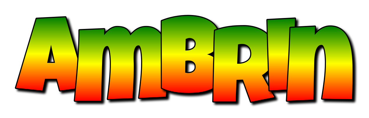 Ambrin mango logo