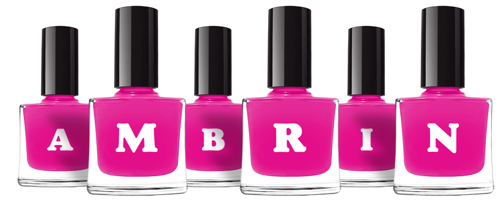 Ambrin nails logo