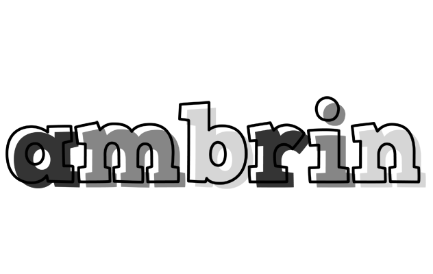 Ambrin night logo