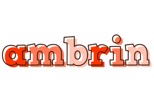 Ambrin paint logo