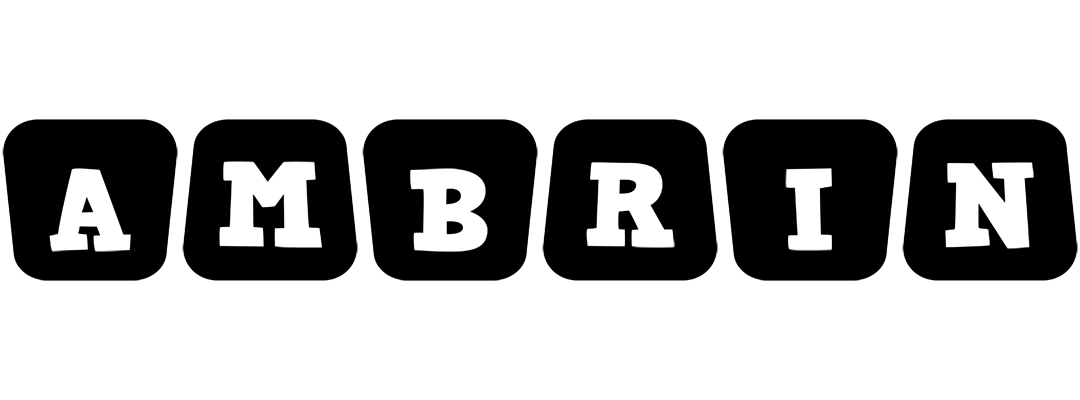 Ambrin racing logo
