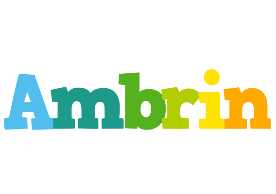 Ambrin rainbows logo