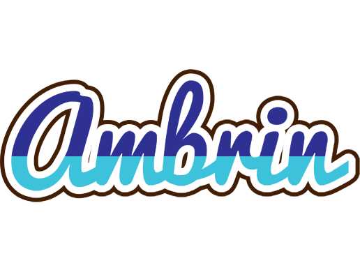 Ambrin raining logo
