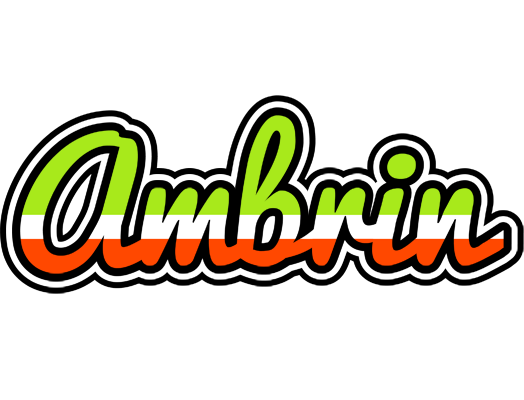 Ambrin superfun logo