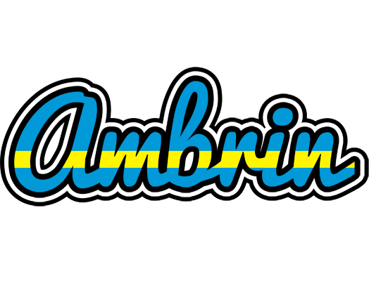 Ambrin sweden logo