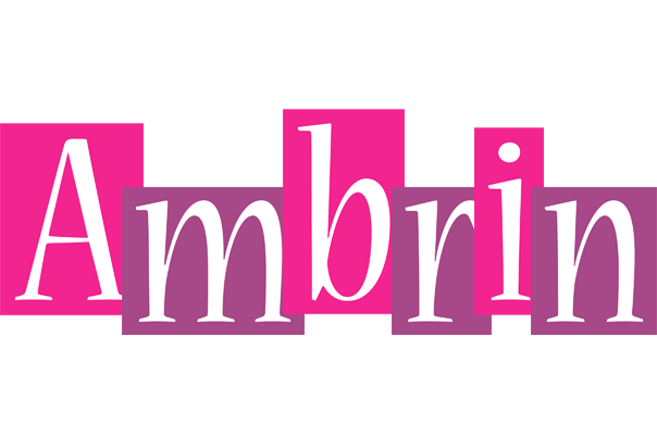 Ambrin whine logo