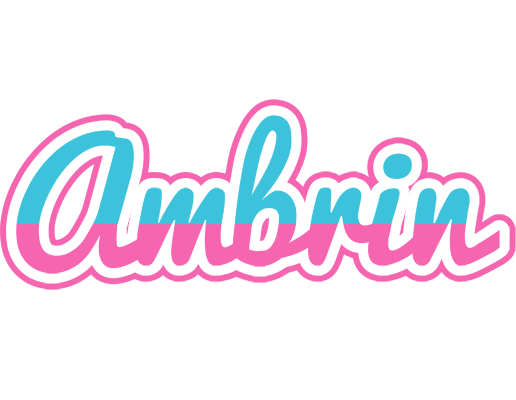 Ambrin woman logo